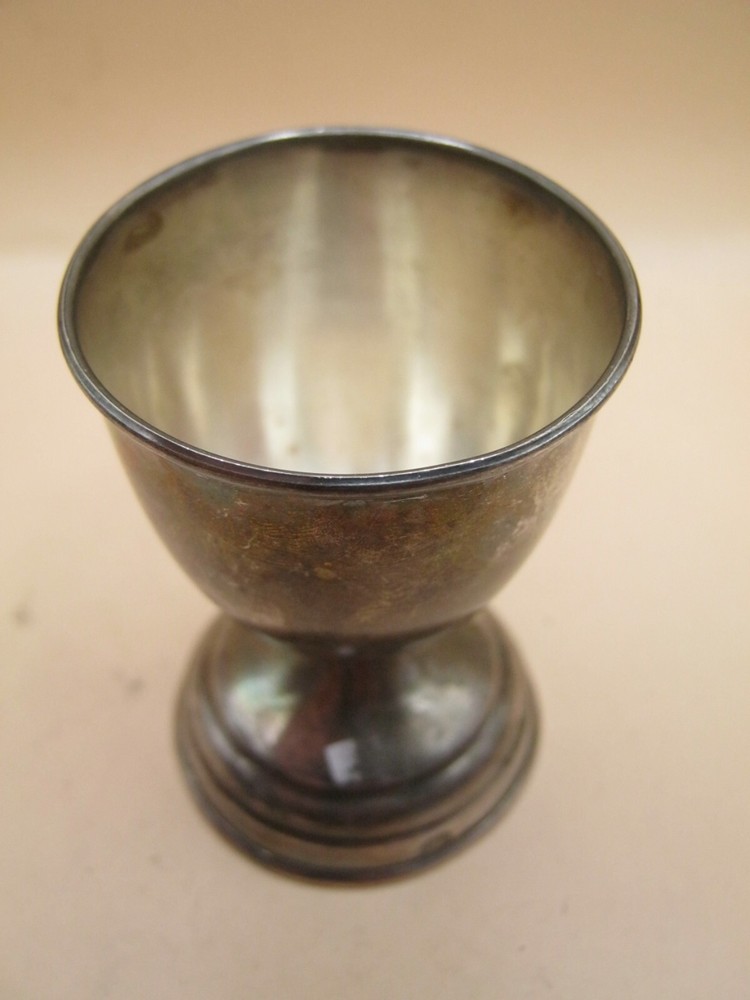 Vintage Continetal Silver Egg Cup - Possibly German
