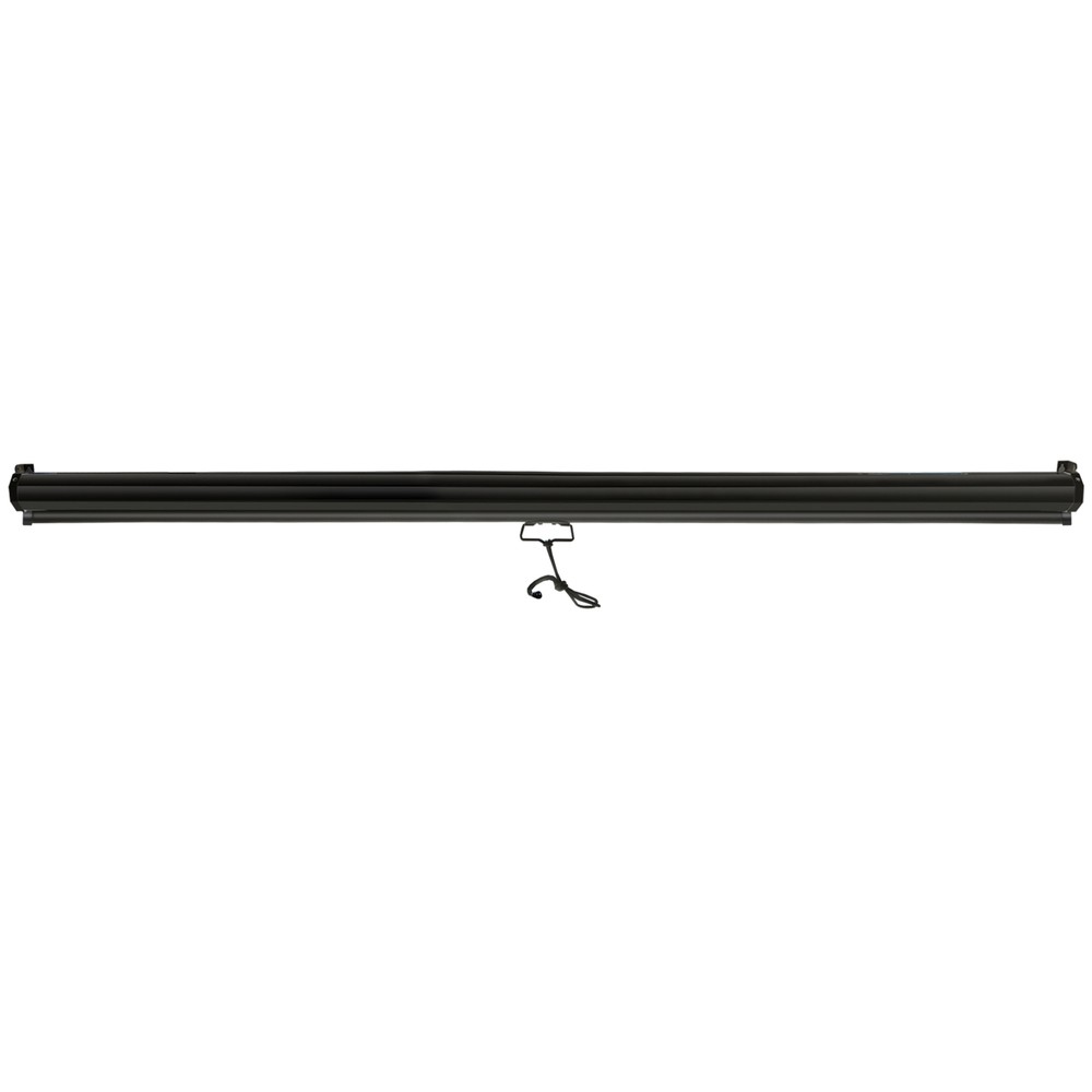 Projector Screen 72 Inch Diagonal Projection Screen Manual Pull Down 4:3HD Black