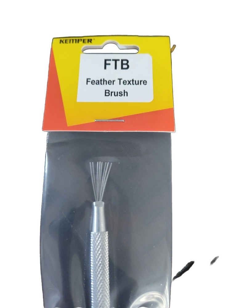Kemper Tools Feather Texture Brush Scoring Tool FTB