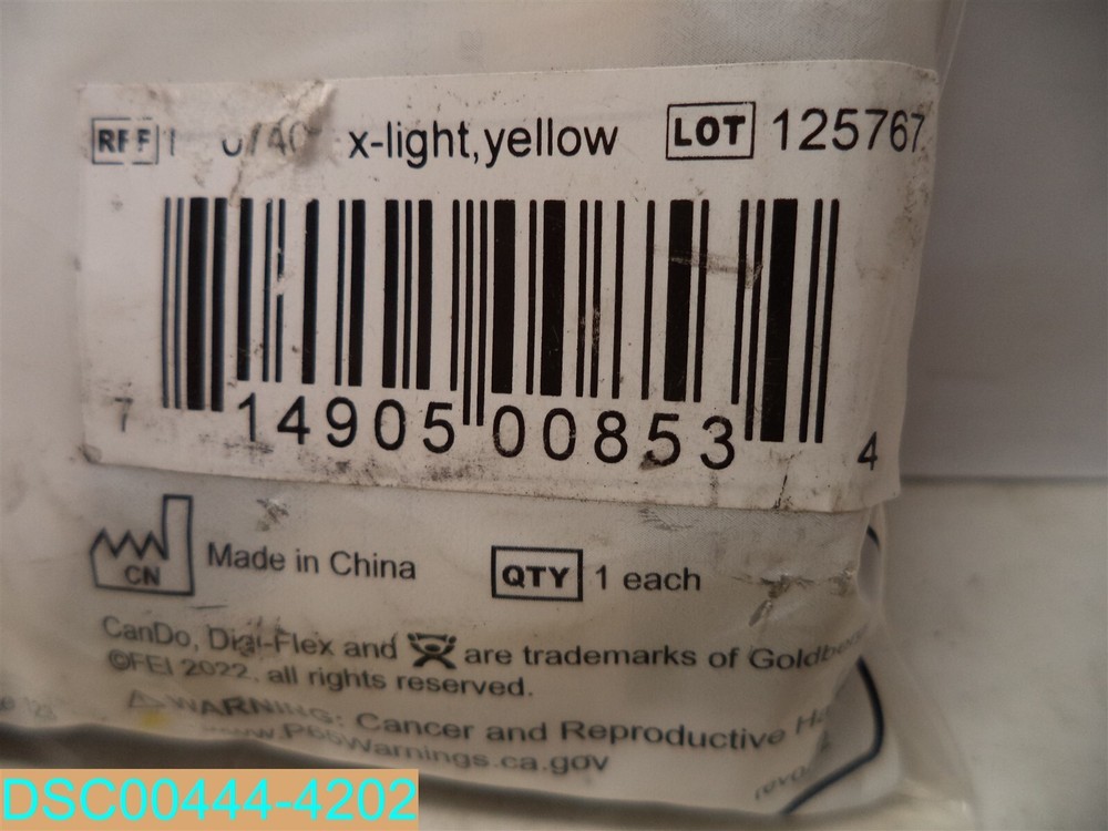 CanDo 10-0740 Digi-Flex Hand Exerciser for Finger-Yellow-X-Light