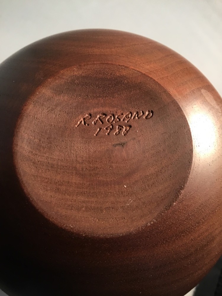 Robert Rosand inlaid vase