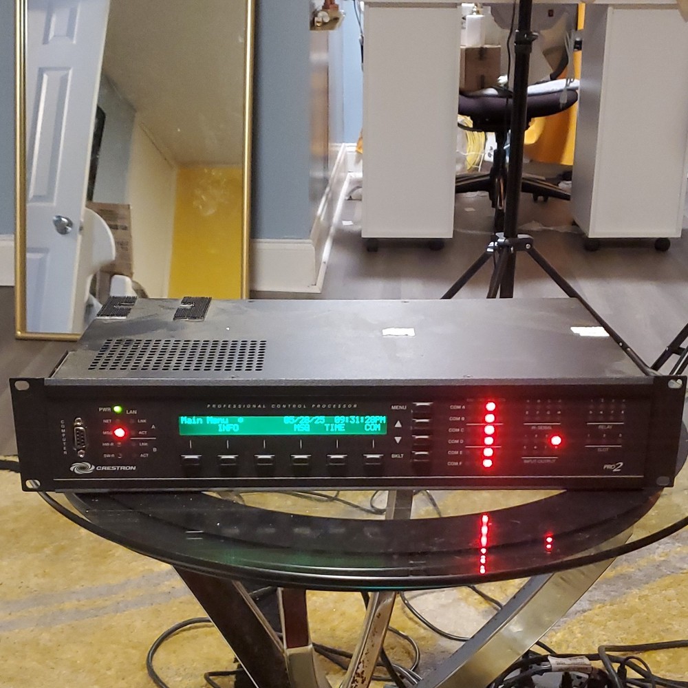 Crestron PRO2 Rack-Mount Control Processor, Relay, IR/Serial, LAN