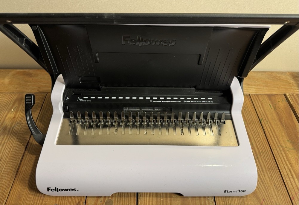 Fellowes Star 150 Manual Binder Binding Machine