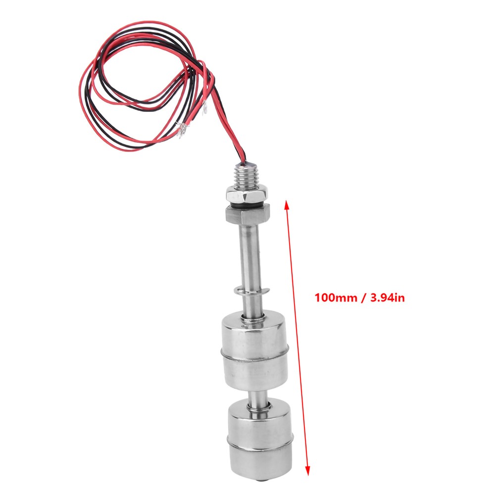 StainlessSteel Ball Float Switch Water Level Controller 100mm
