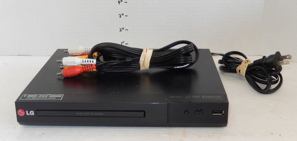 LG DP132 DVD Player HDMI "NO REMOTE"