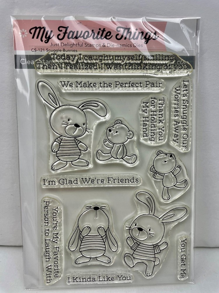 My Favorite Things Clear Stamps