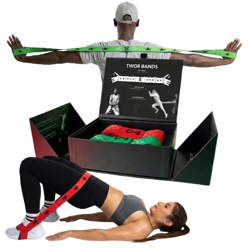 Two8 Bands Wearable Resistance Training System – Multi-Loop Fabric Bands with...