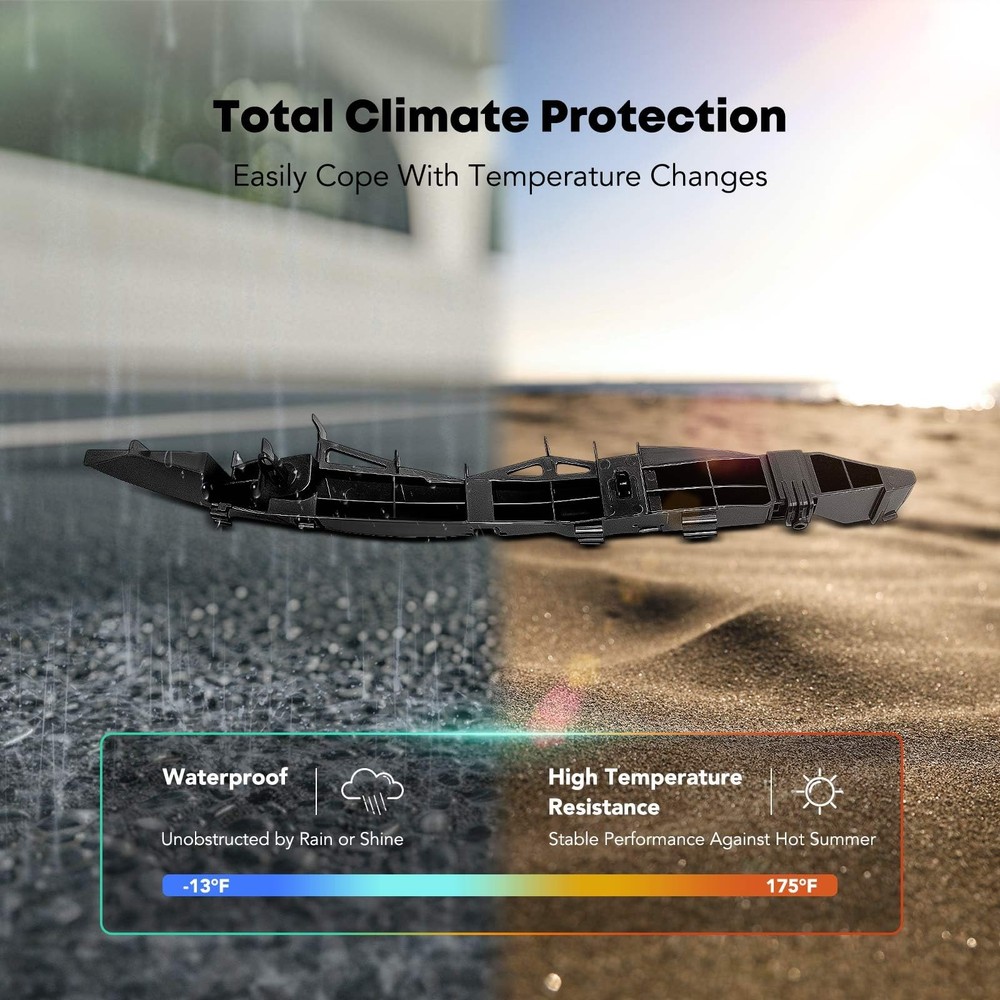 Front Driver Upper Bumper Cover Support for 4Runner 2006-2009