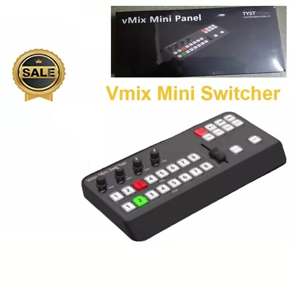 TYST VMIX Mini Panel Switchboard Switcher Control Video Recording for Vmix OBS