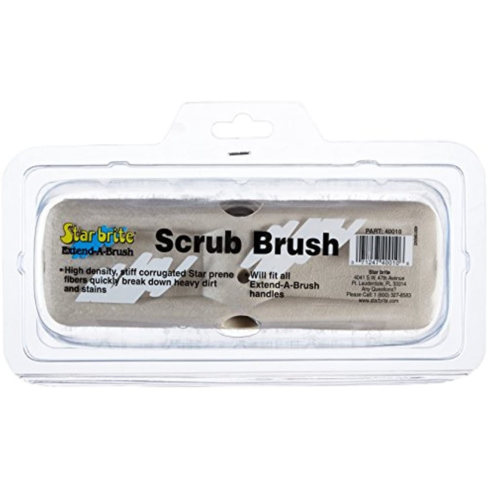 STAR BRITE Scrub Brush (White) (040010)