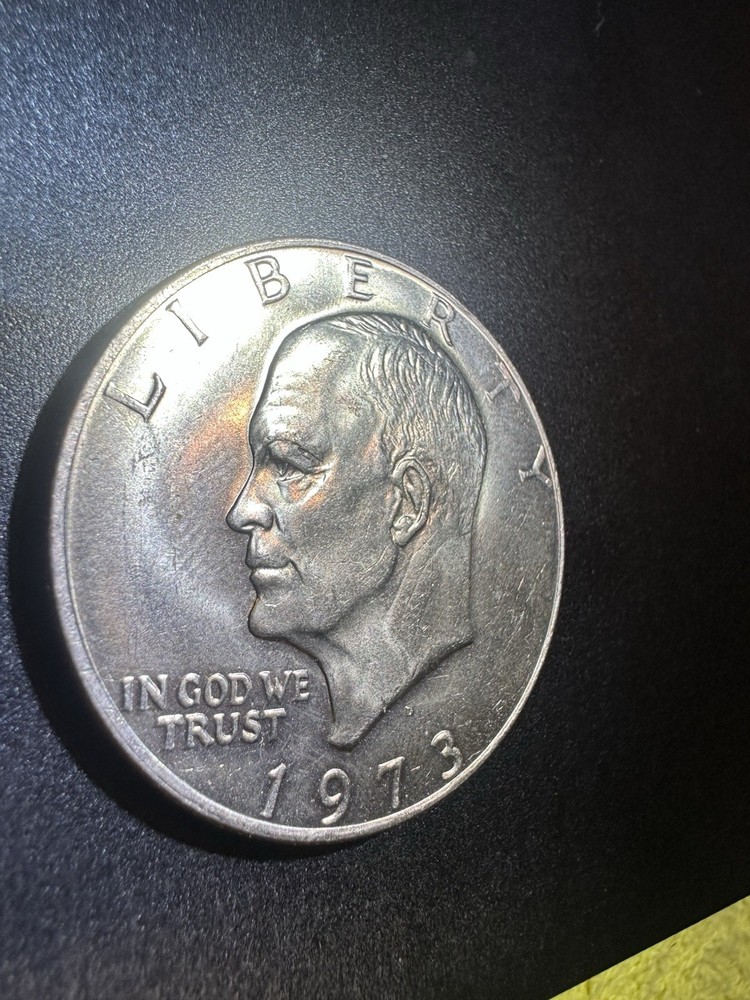 1973 D Eisenhower Dollar $1 Coin 1973-D