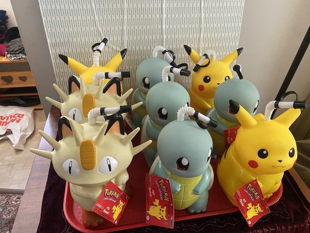 Vintage Pokémon Water Bottles