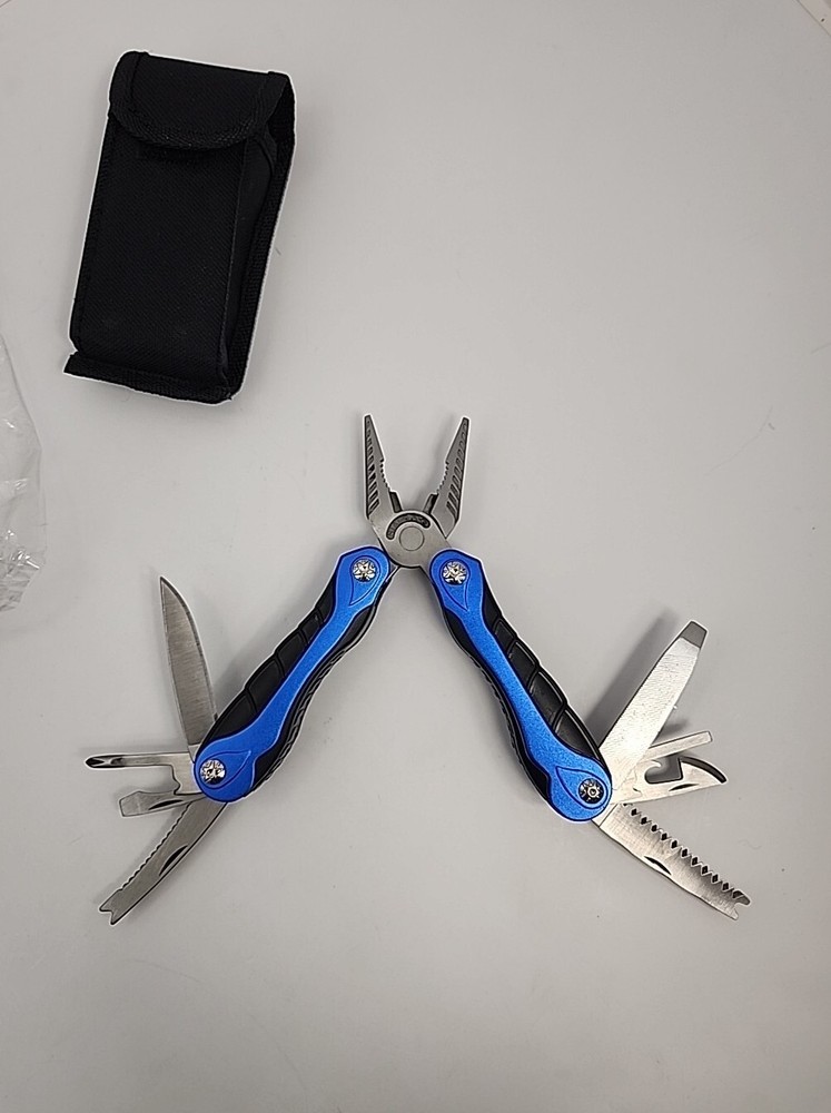 Multitool Stainless Steel With Anodized Aluminum Handles