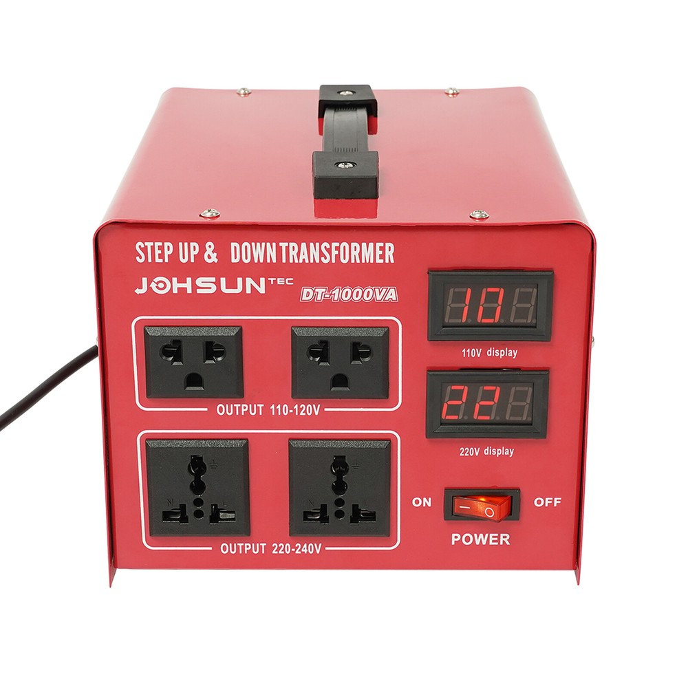 1000W electrical step-up/step-down power transformer,digital display transformer