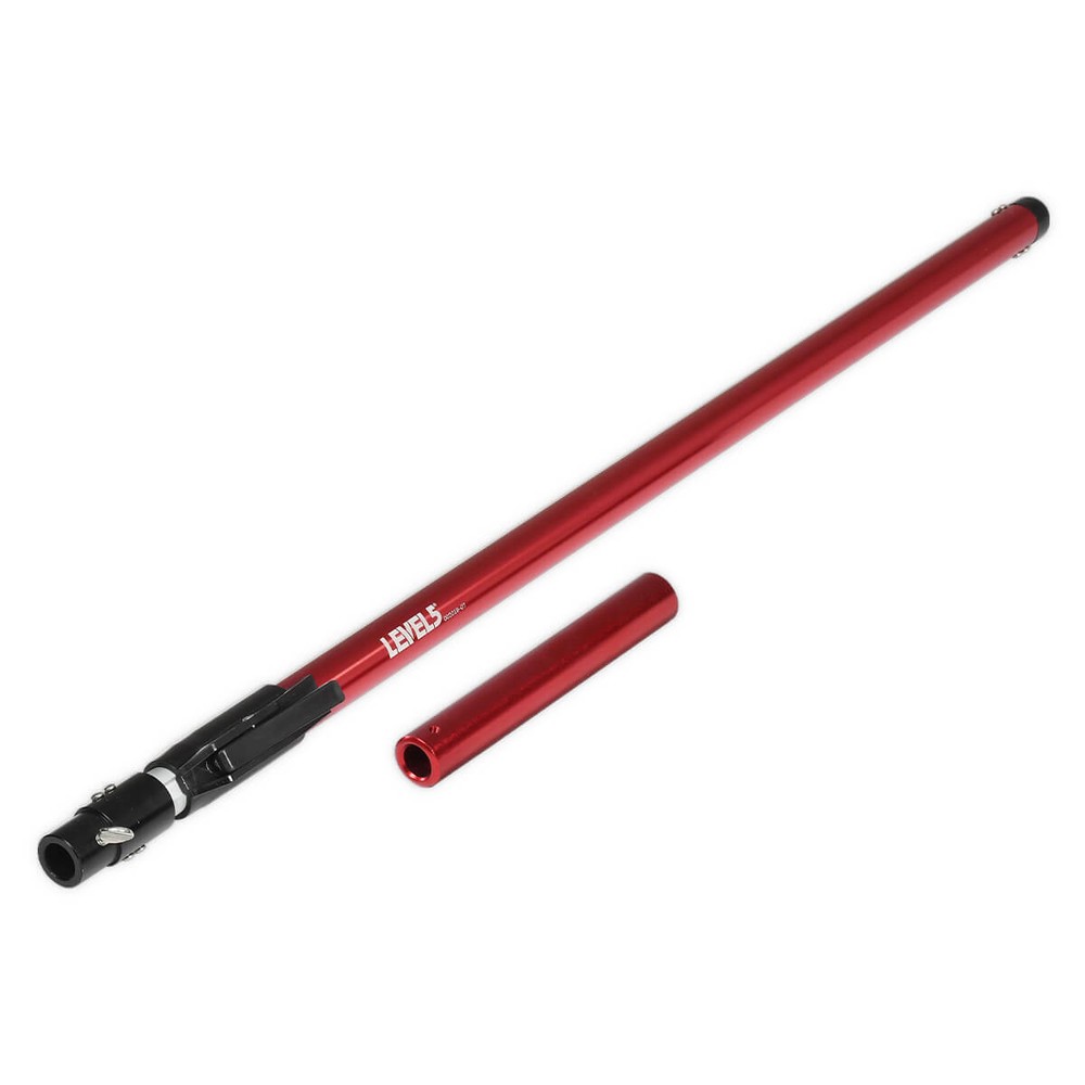 LEVEL5 Drywall Tools 47" - 77" Corner Roller Extendable Aluminum Handle | 4-796R