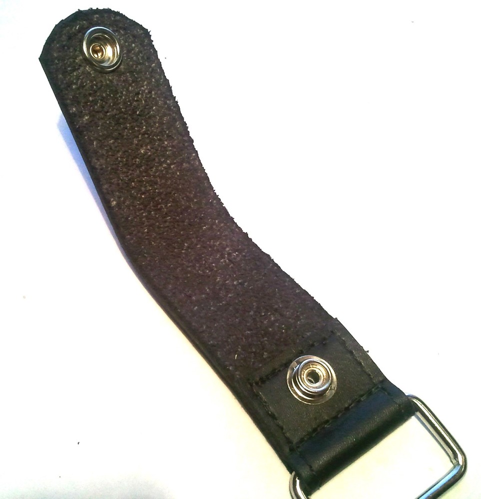 LEATHER BELT CLIP TAPE MEASURE HOLDER STRAP LOOP