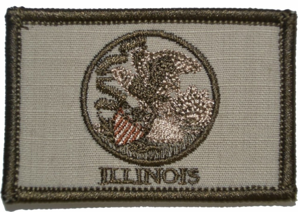 Illinois State Flag - 2x3 Patch