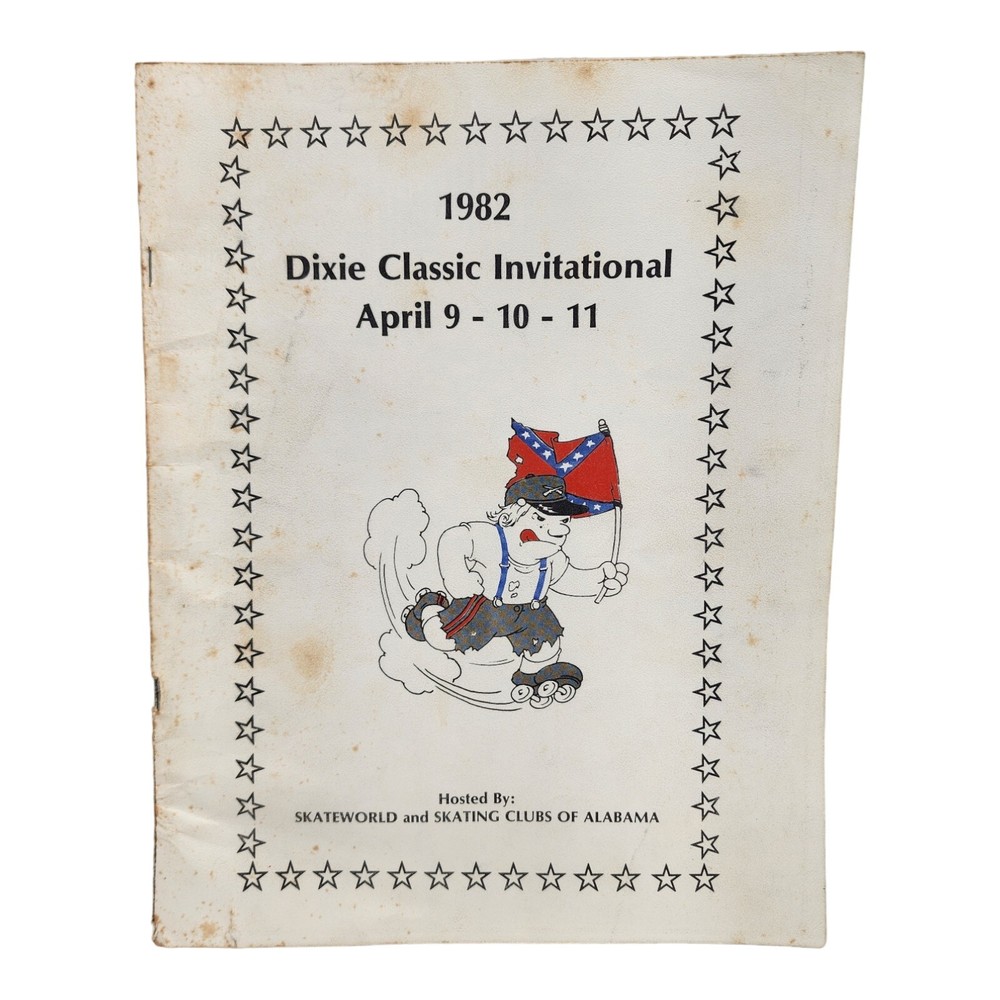 1970 Sunland Invitational Roller Skating Roller Rink Miami Florida Program
