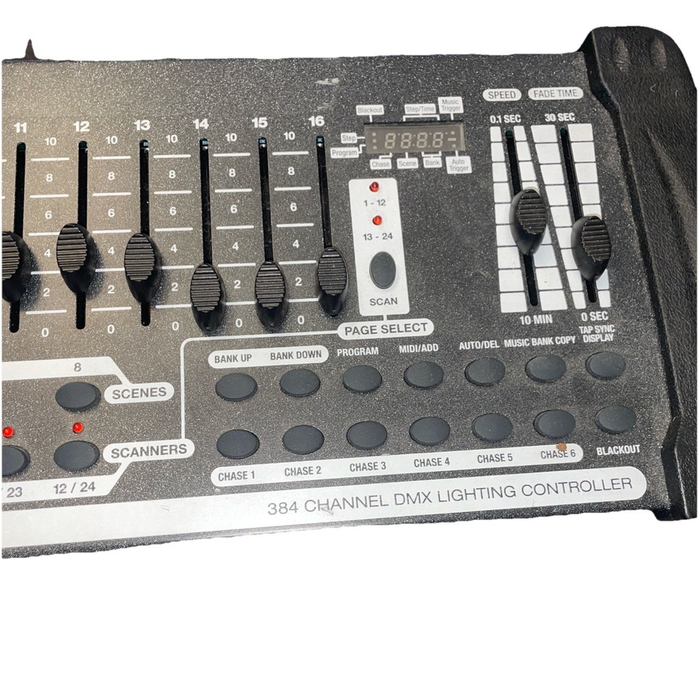 Rockville ROCKFORCE 384 Channel DMX Controller - Black