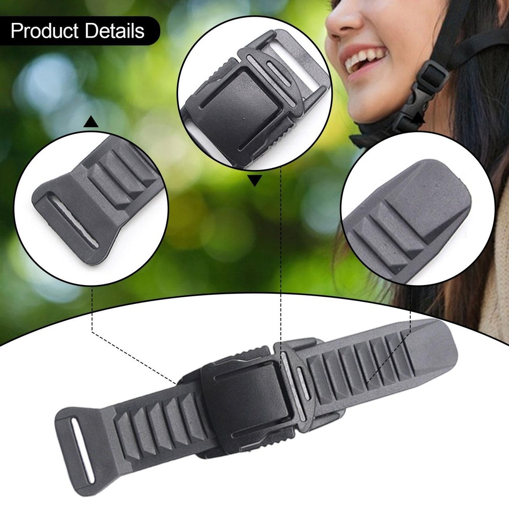 10 Pieces Adjustable Strap Buckles Backpack Buckles Easily Fit Multi Function