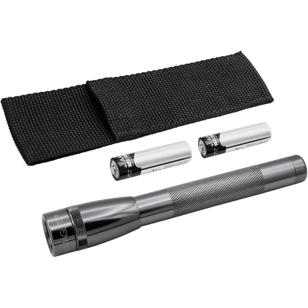 Mini MAG Pro LED Flashlight – 2-Cell AA Compact Flashlight with Adjustable Fo...