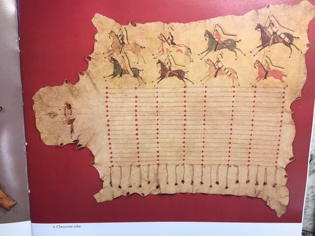 American Indian Elk Hide Robe