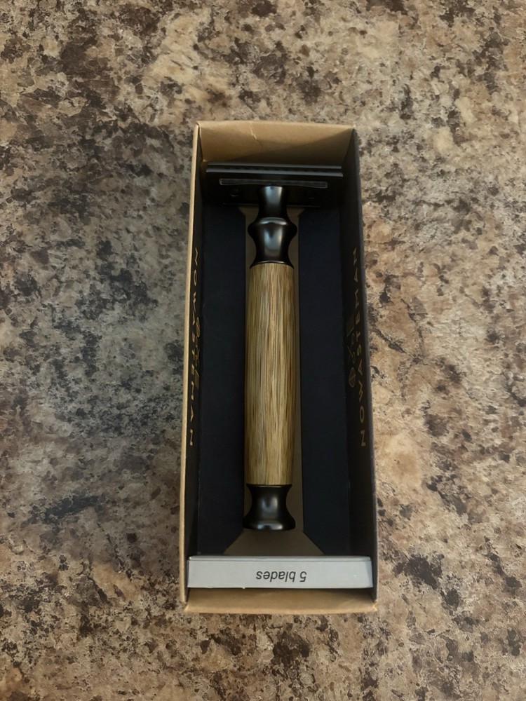 EcoGlide Bamboo Handle Double Edge Safety Razor