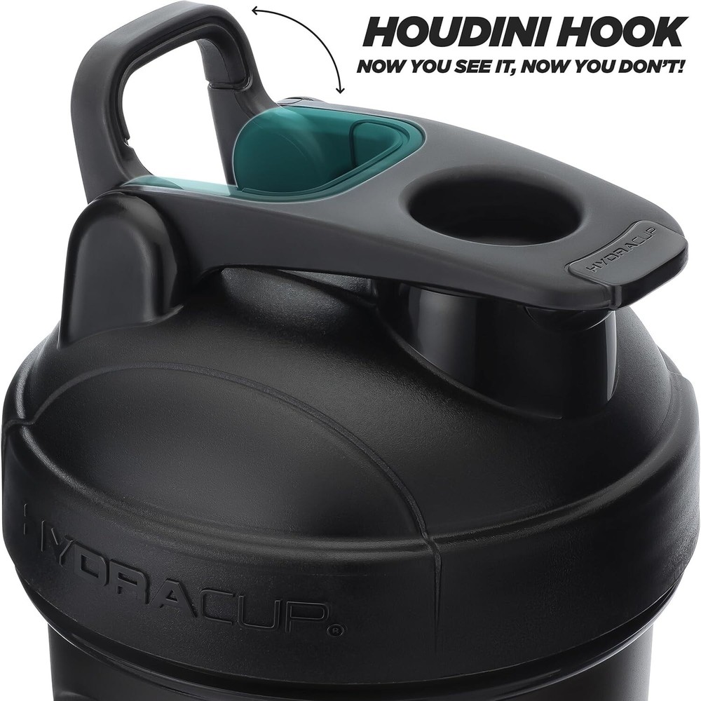 6-Pack PRO Leak-Proof Shaker Bottles - Comfortable Drinking & Measurement