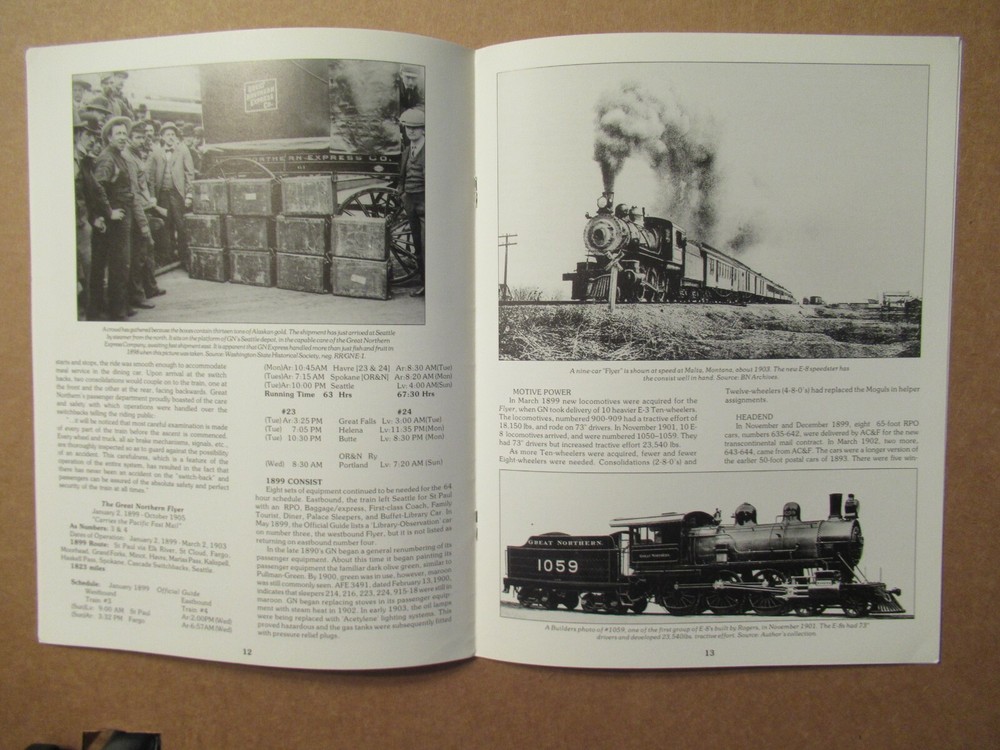Great Northern Reference Sheet 290 Great Northern Flyer