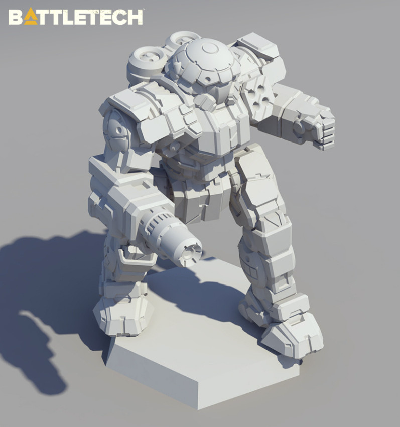 Battletech Victor Miniature Mech NO Cards Inner Sphere Urban Lance Catalyst