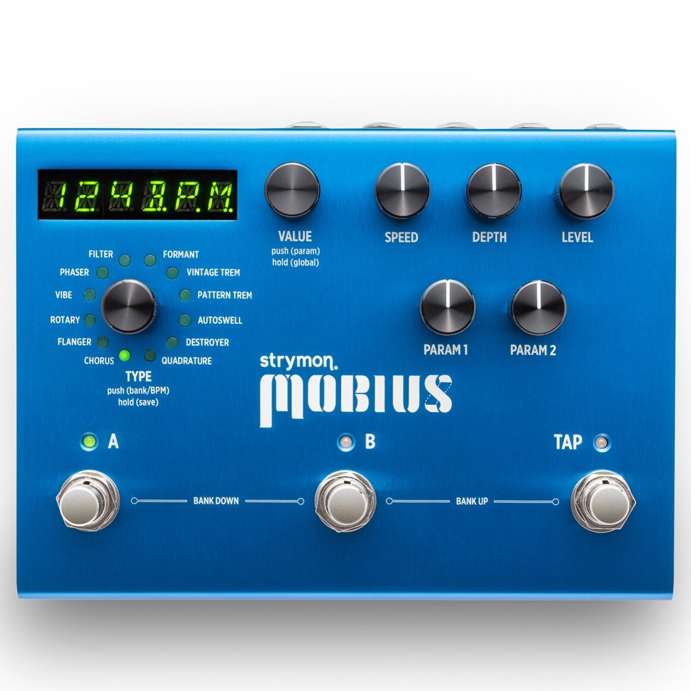 Strymon Mobius Multidimensional Multi-Effects Modulation Effect Pedal - New