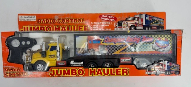 Radio Control battery operated Jumbo Hauler 3 Function