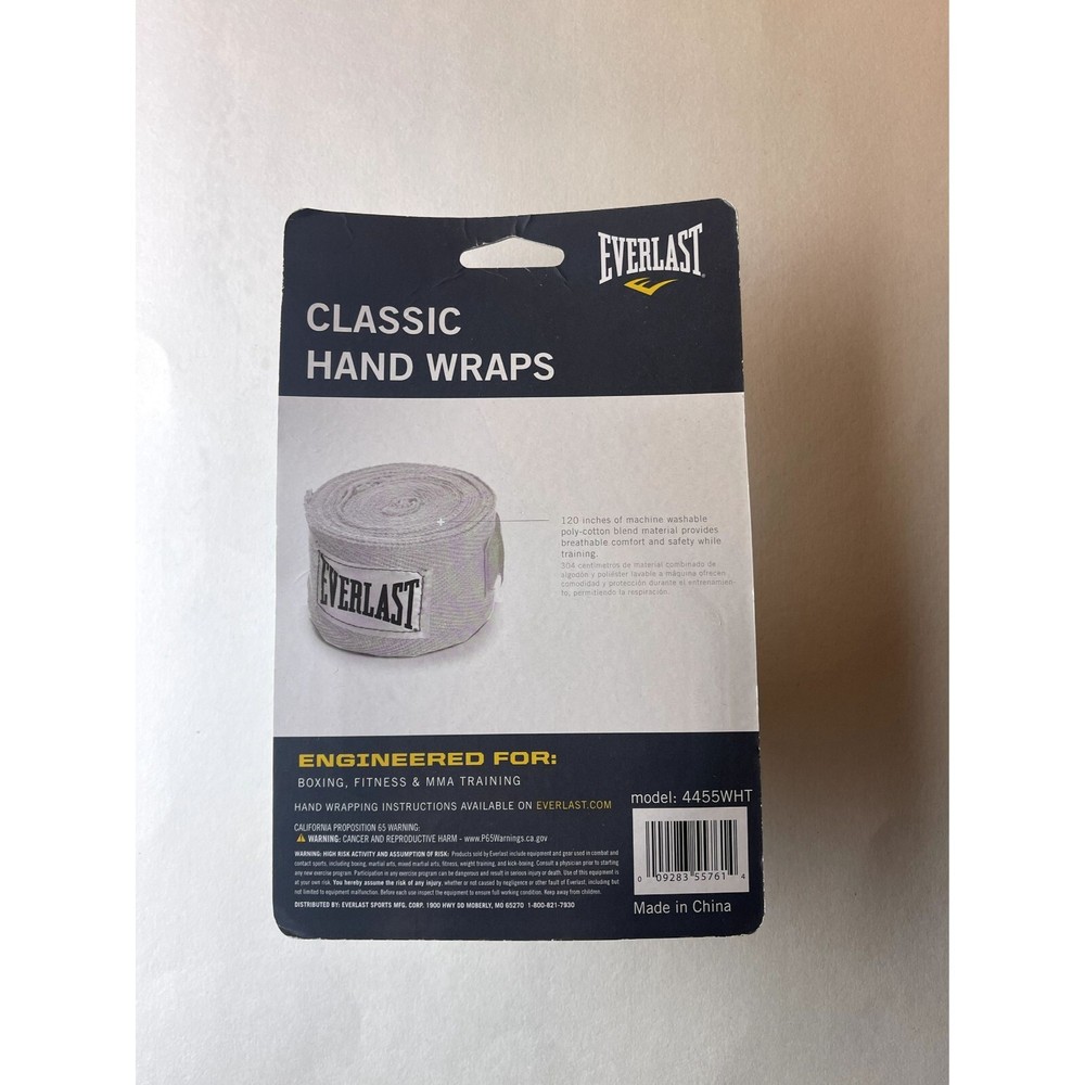 Everlast - Boxing - Classic Hand Wraps - White
