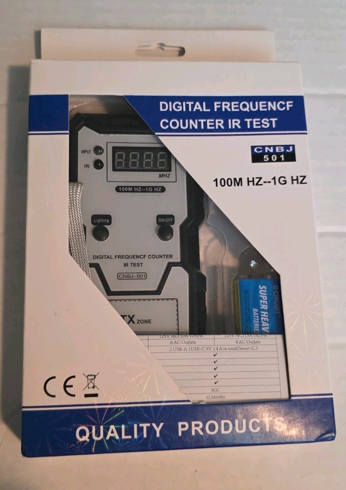 Digital Frequency Counter IR Tester
