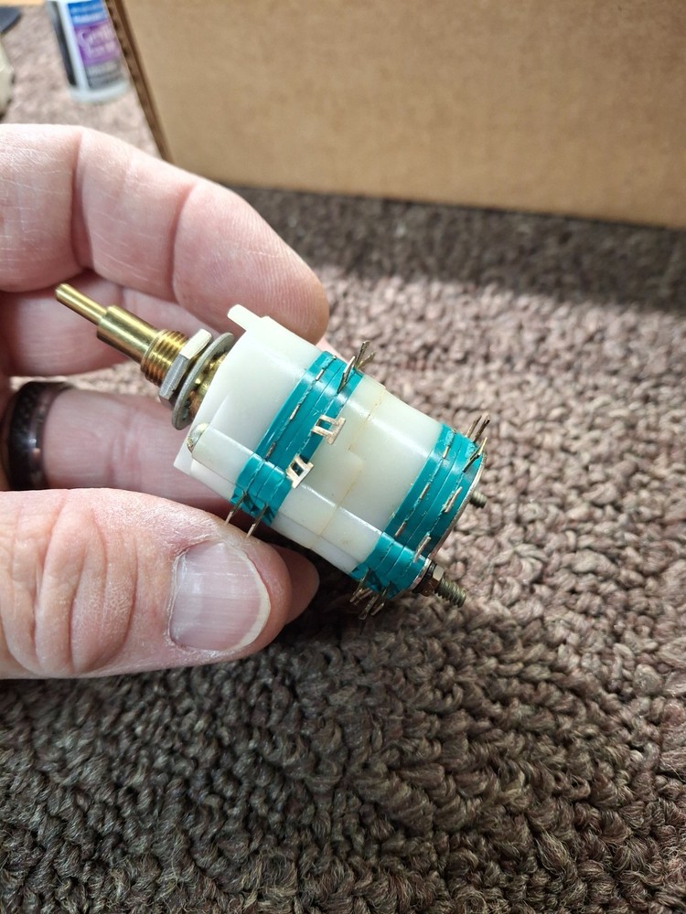 Stackpole Series 100 Concentric Shaft 12 Position Dual 12 Position Rotary Switch