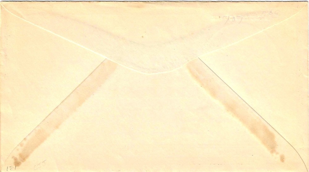 FDC # 707-1B -- Roessler --- 1932