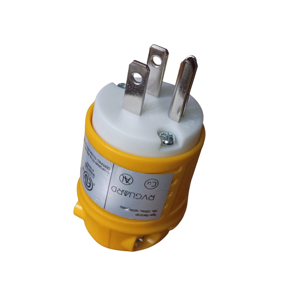 Replacement Cord Cap Plug End Male