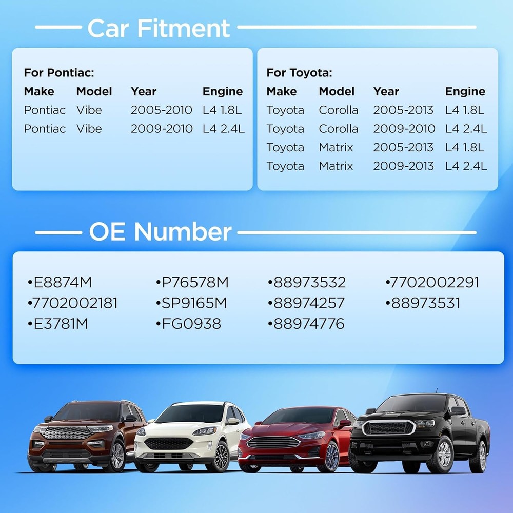 E8874M Fuel Pump Module Assembly Compatible with Toyota Matrix Corolla