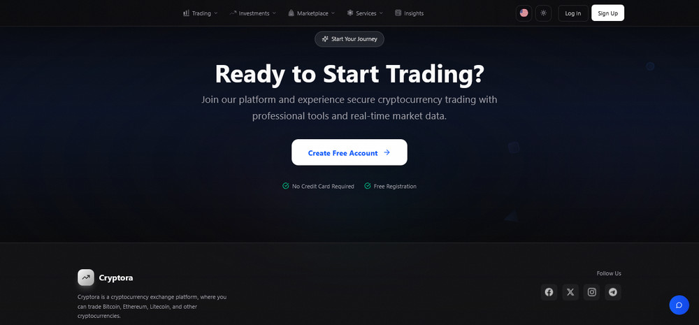 Cryptora - Crypto Trading & Exchange Platform | Spot, Copy, P2P, Binary, Wallets