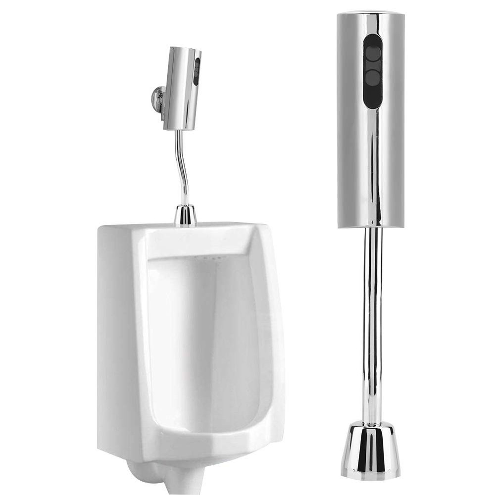 Automatic Sensor Urinal Flush Valve, Intelligent Faucet, Wall Mounted, Touchl...