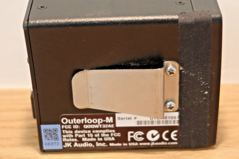 JK Audio Outerloop XLR M Intercom Belt Pack