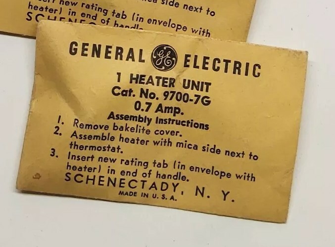 GE 9700-7G HEATER UNIT (NIB)