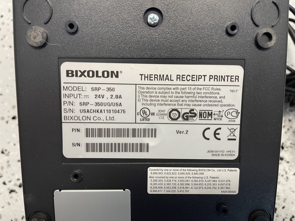 Bixolon SRP-350 Thermal Receipt Printer