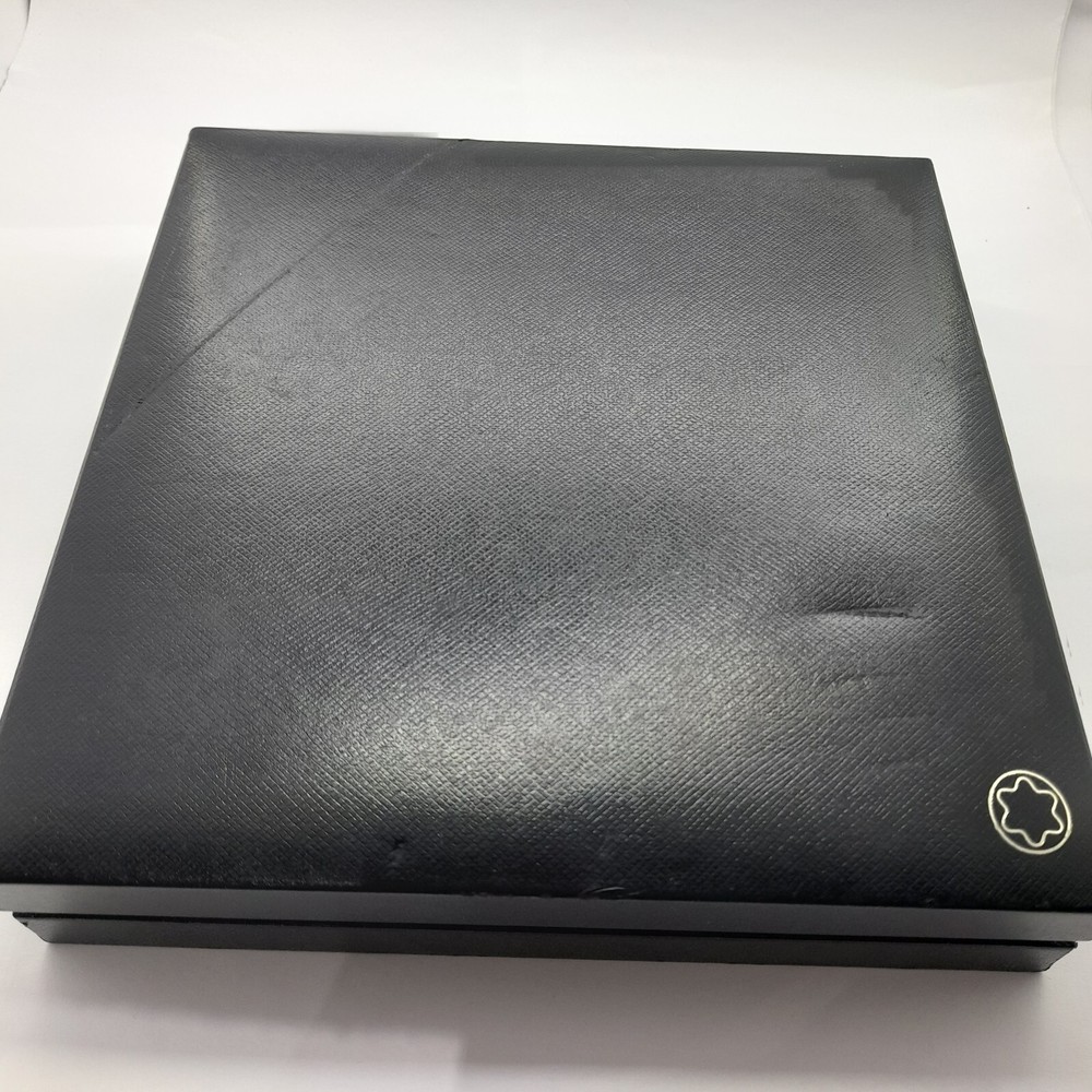 Montblanc Original Presentation Box Black Leatherette Case