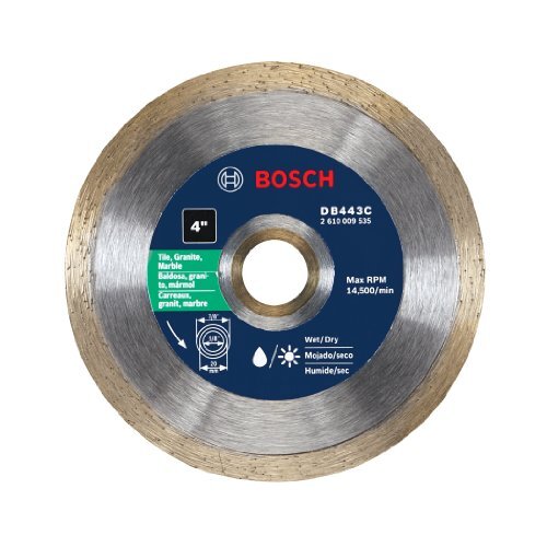 Bosch DB443C 4-Inch Premium Continuous Rim Diamond Blade