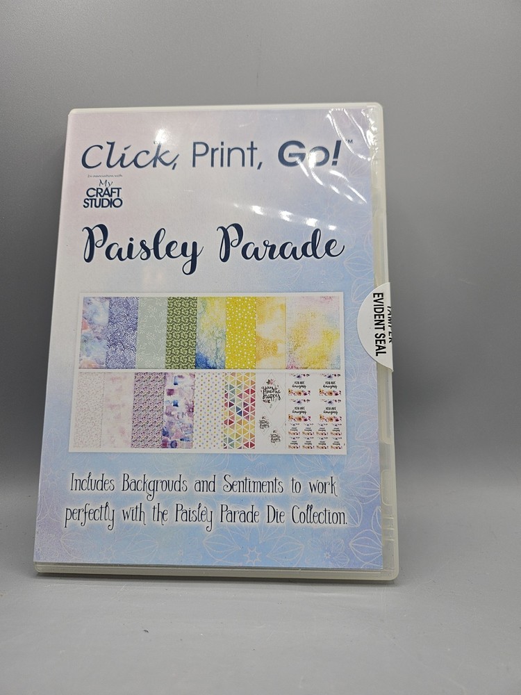 My craft studio - CD for PC - Paisley Parade Click Print Go