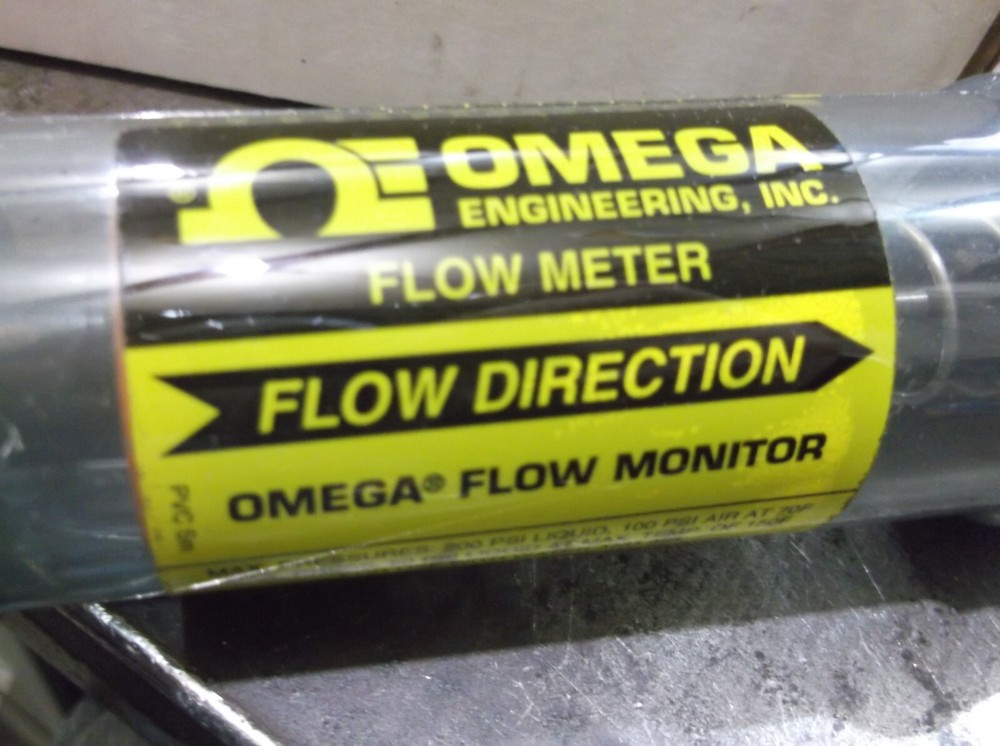 NIB OMEGA FL-505 IN-LINE FLOWMETER (400)