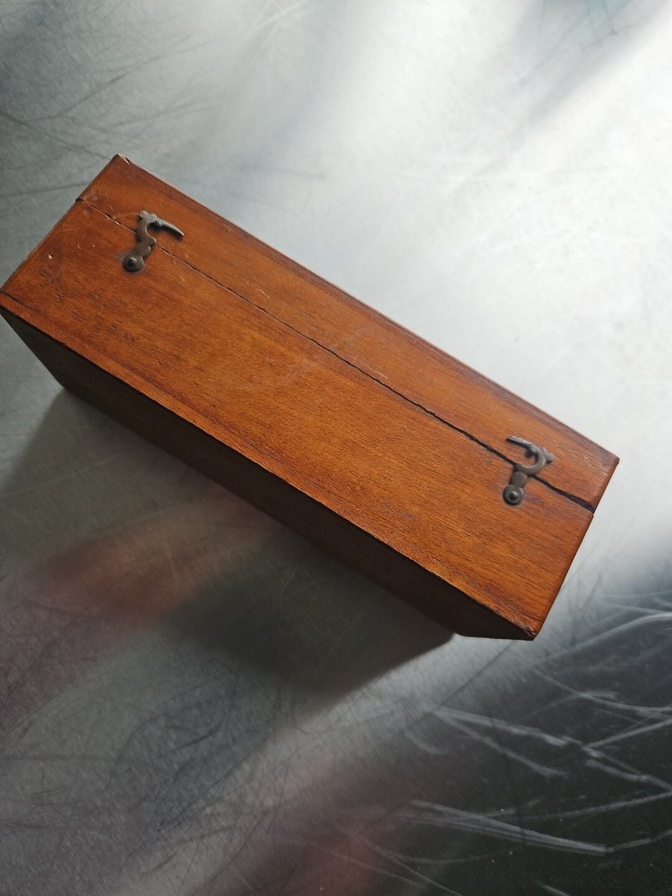 Antique Brass Tube Microscope Compound Microscope Made In Paris 1900s UNTESTED.