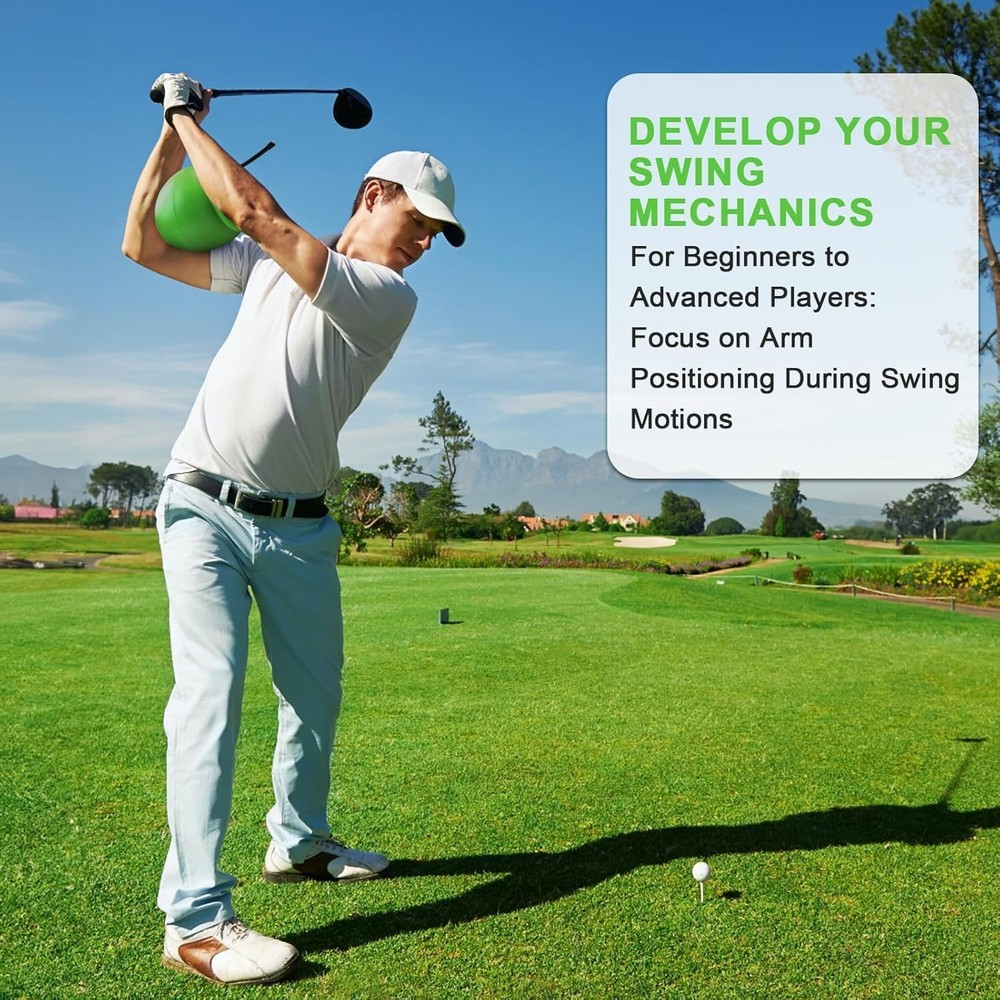 The Connector Golf Training Aid, Golf Swing Trainer for Posture Correction Pract