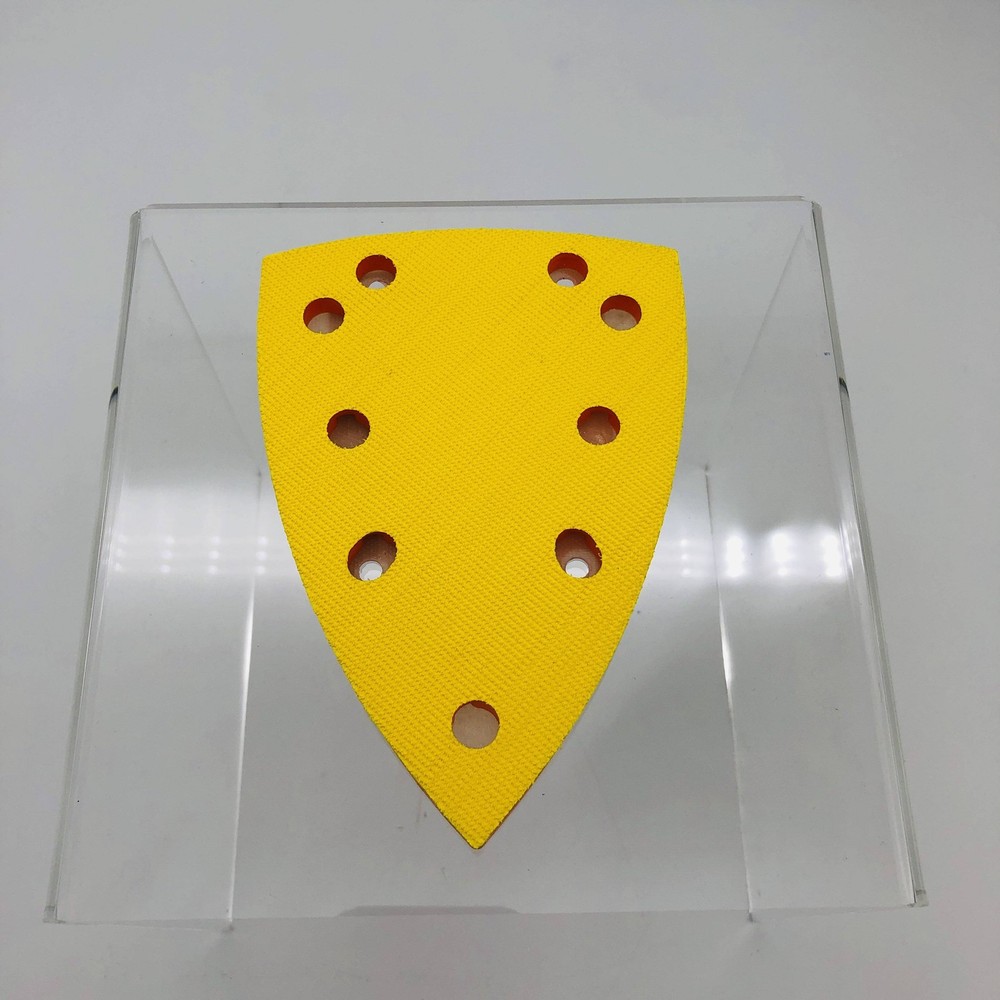 Dynabrade 56323 Backing Pad Triangular Hook Face 9mm Thick 100mm W x 150mm L